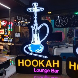 Hookah Lounge Bar Hazır Tabela