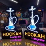 Hookah Lounge Bar Hazır Tabela