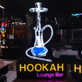 Hookah Lounge Bar Hazır Tabela