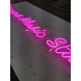 Neon Hortum Led Işıklı Tabela